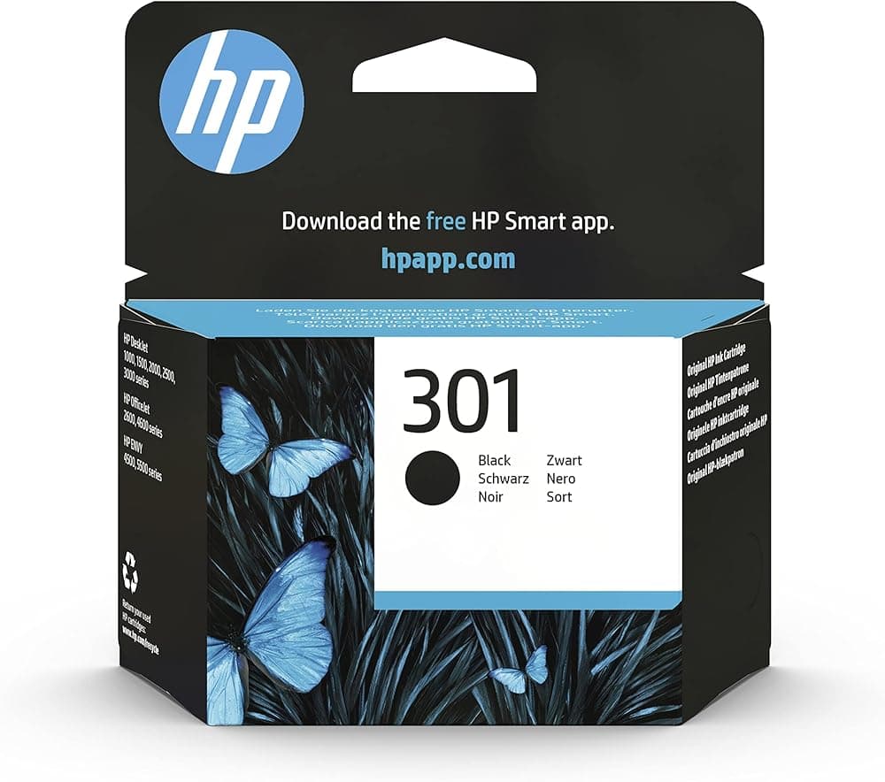 Cartouche HP 301 noire