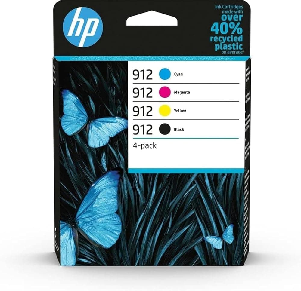 Pack de 4 cartouches HP 912