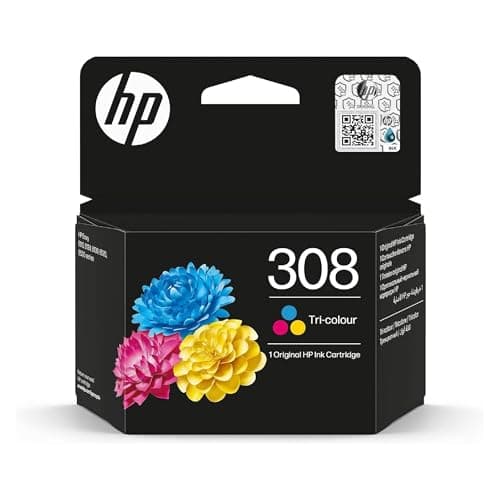 Cartouche d'encre trois couleurs HP 308 originale, référence constructeur 7FP20UE