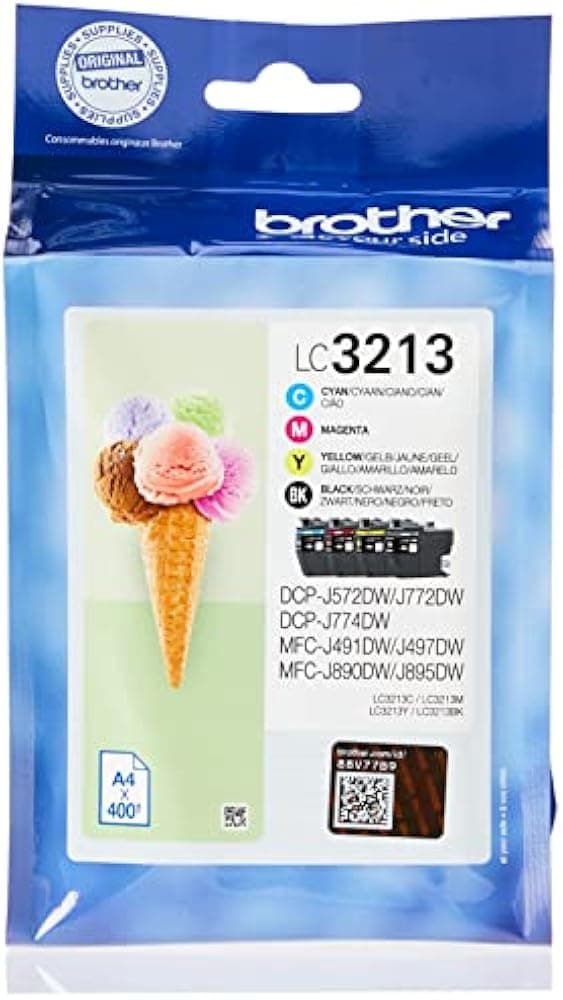 Cartouche Brother LC-3213 Noir haute capacité