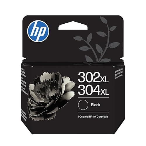 Cartouche d'encre noire HP 302XL/304XL originale commune grande capacité, référence constructeur B7RT9AE