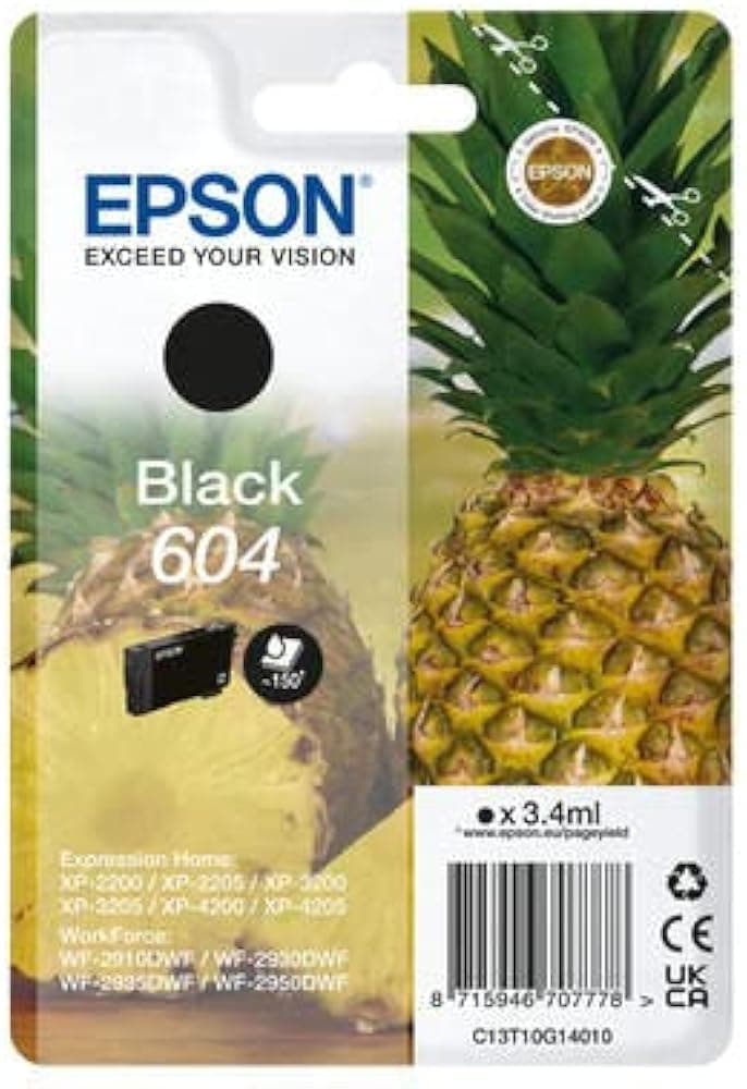 Cartouche Epson 604 Noir