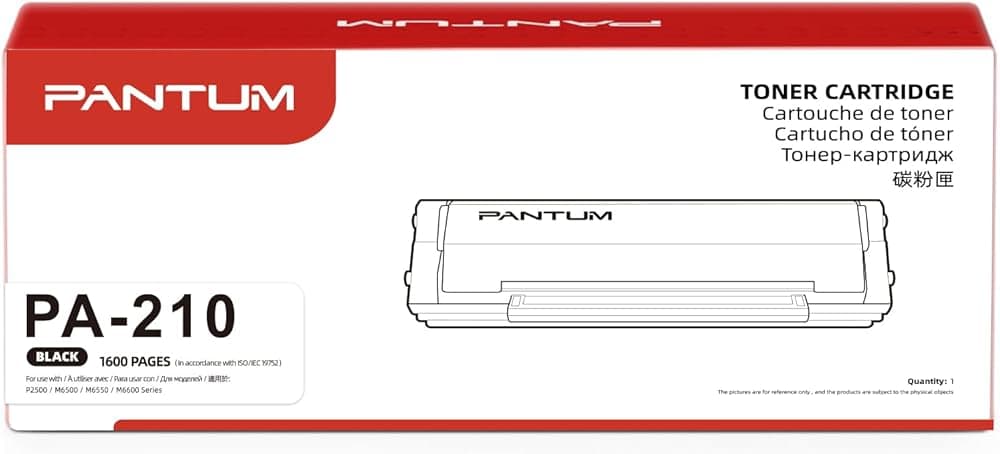 Toner Pantum PA-210 noir