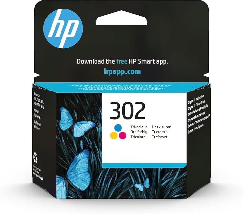 Cartouche HP 302 XL Couleur (trois couleurs)