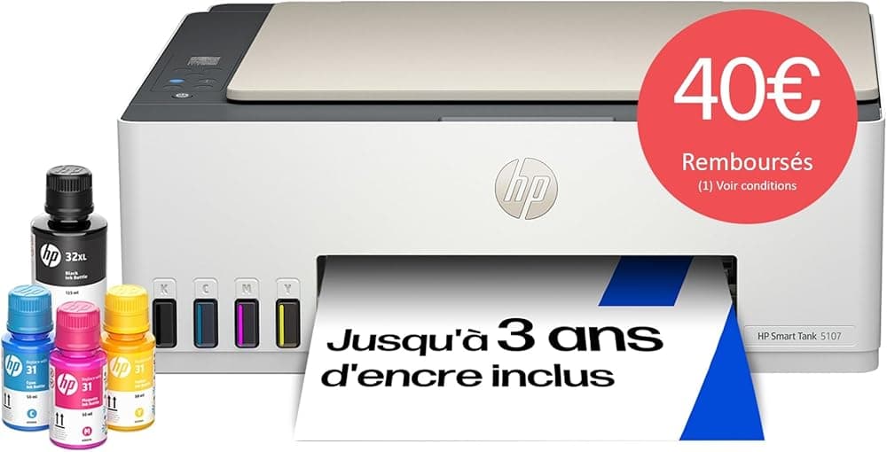 Imprimante HP Smart Tank 5107