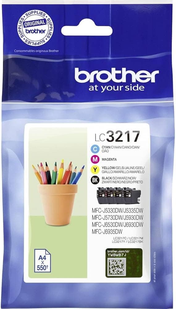Pack cartouches Brother LC-3217