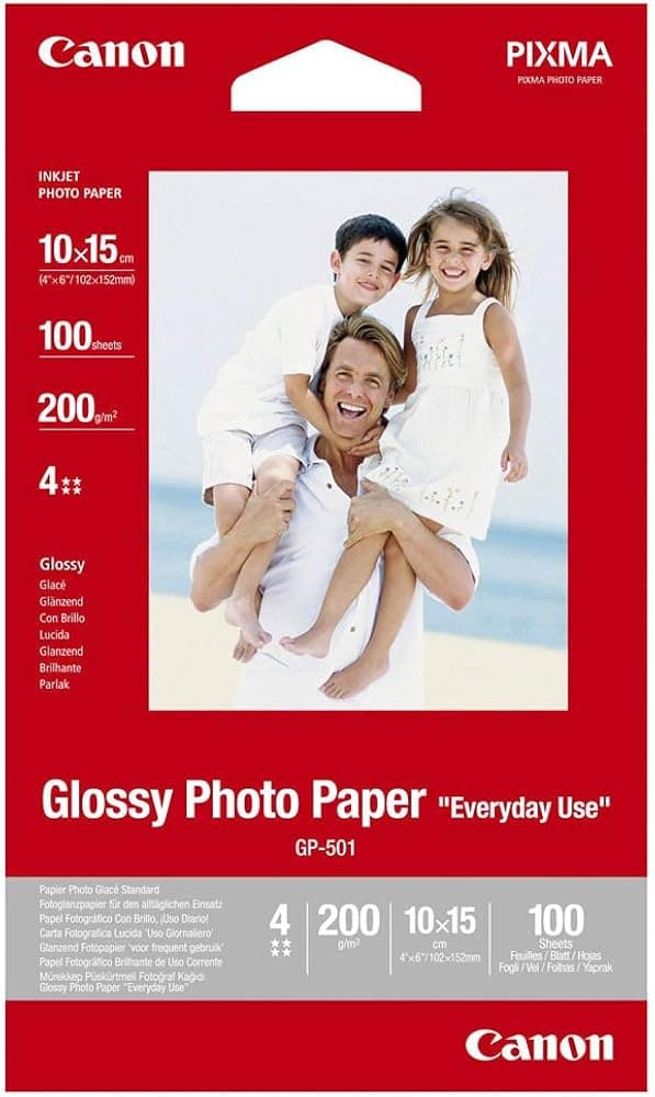 Papier photo Canon GP-501 brillant 10x15