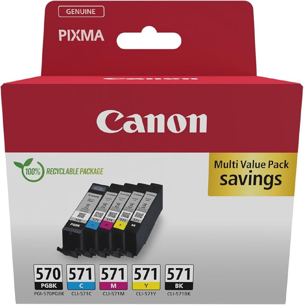Pack cartouches Canon PGI-570 / CLI-571