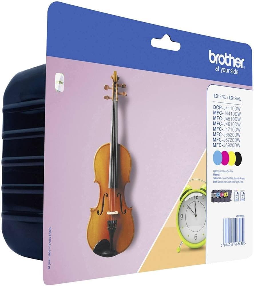 Cartouche Brother LC127XLVALBP Noir