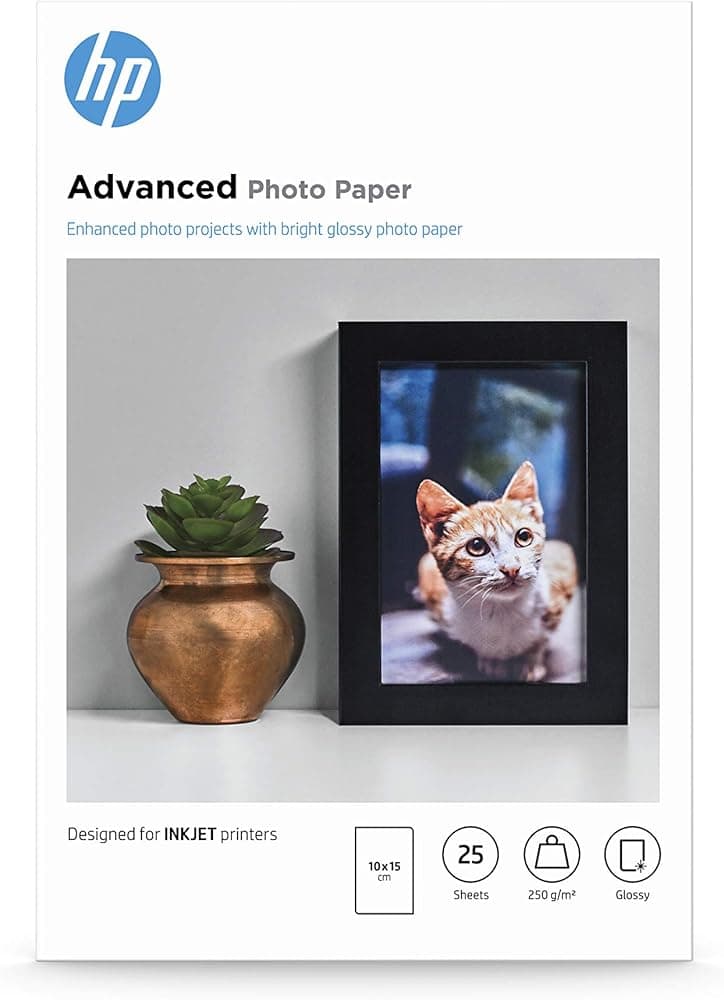 Papier photo HP Advanced brillant 10x15