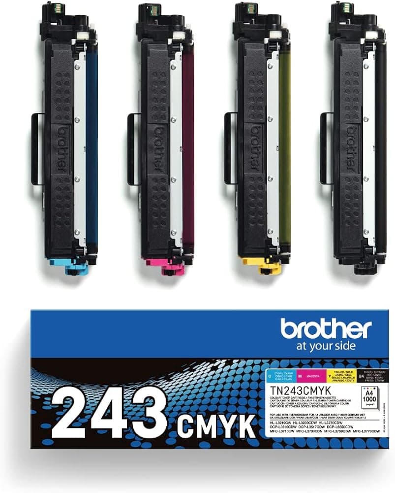 Cartouche Brother TN-243CMYK Noir (compatible)