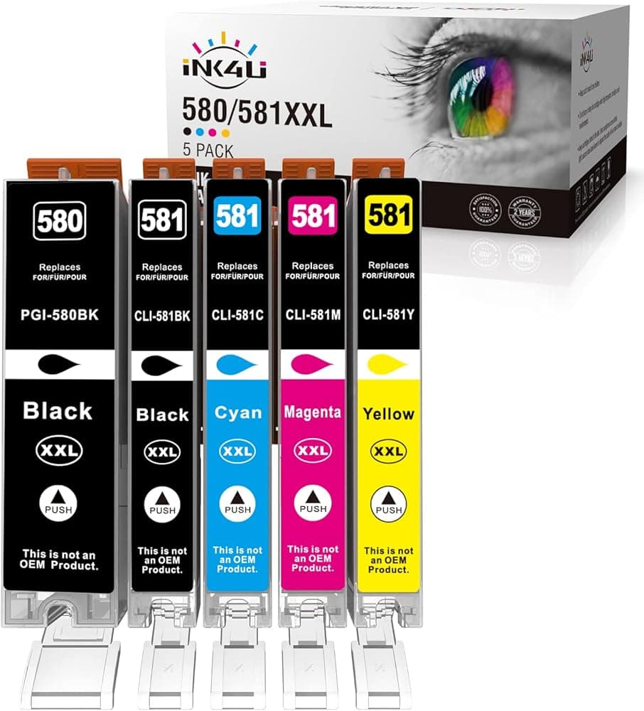 Cartouche Canon 581 (compatible)