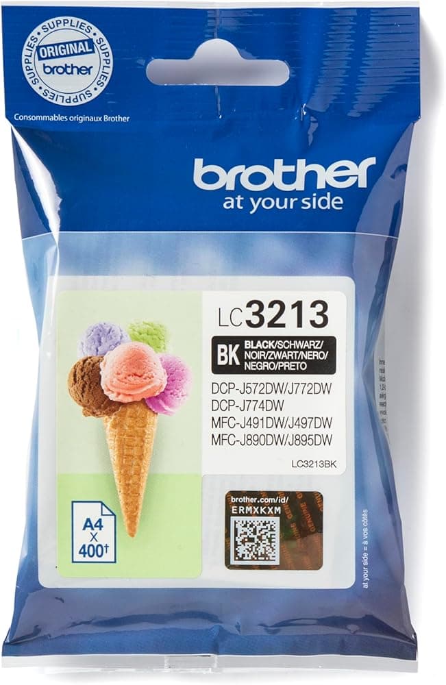 Cartouche Brother LC-3213 Noir haute capacité