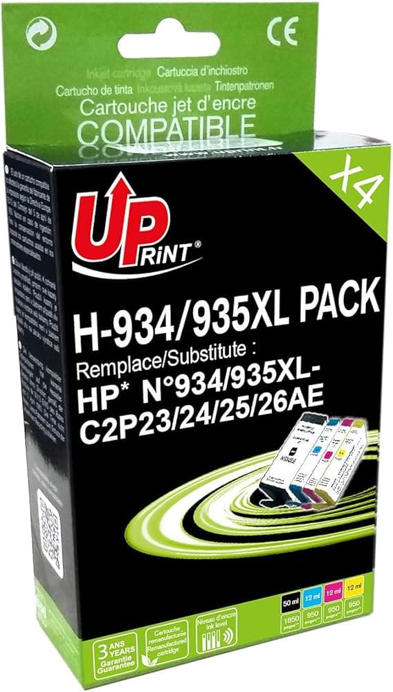 Cartouche HP 935XL Couleur