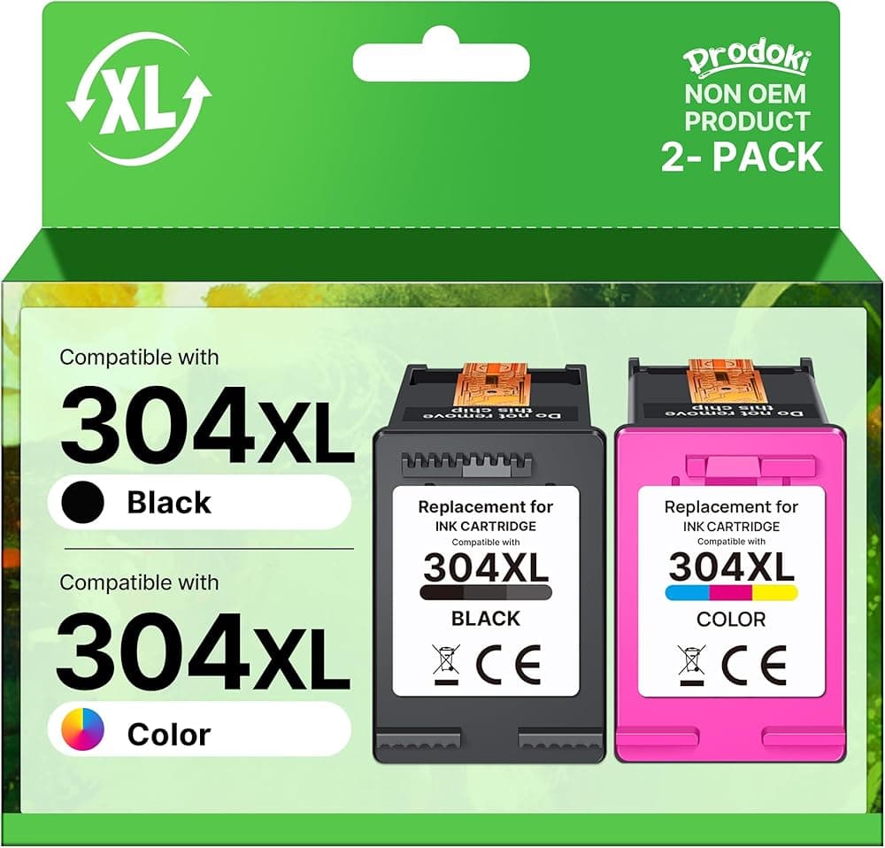 Cartouche HP 304XL Noir (compatible)