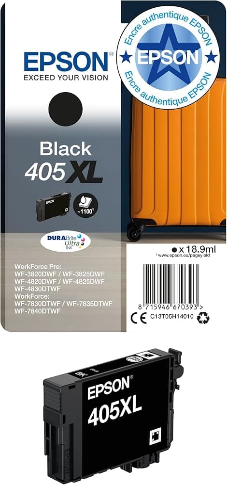 Cartouche Epson 405XL Noir