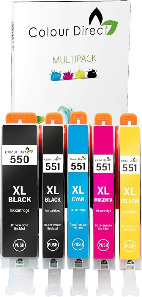 Cartouche Canon CLI-551XL Couleur (compatible)