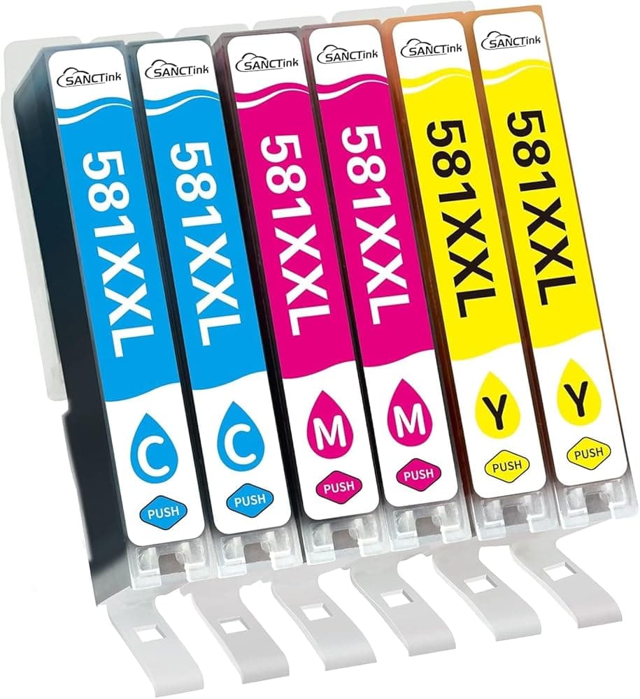 Cartouche Canon 581 Couleur (compatible)