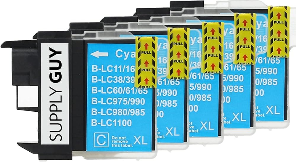 Cartouche Brother LC-1100 Couleur (compatible)