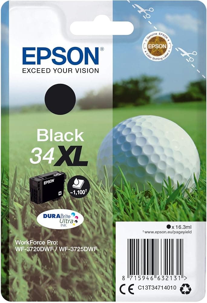 Cartouche Epson 34XL Noir