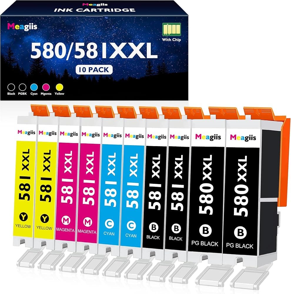 Cartouche Canon 580 Noir (compatible)