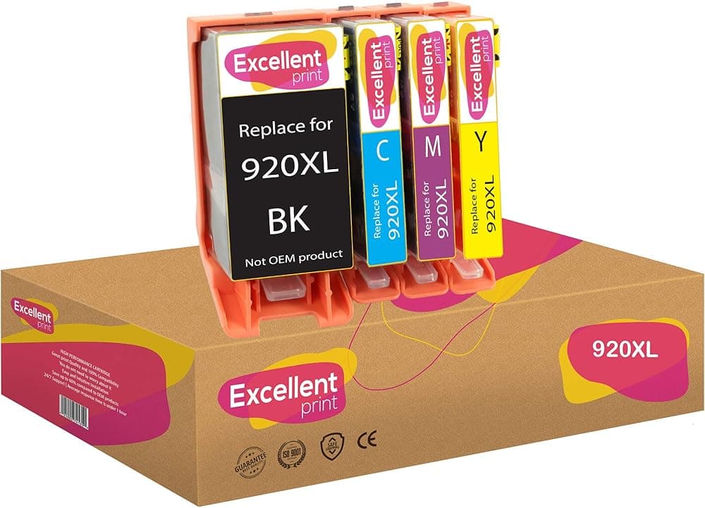 Cartouche HP 920XL Noir (compatible)