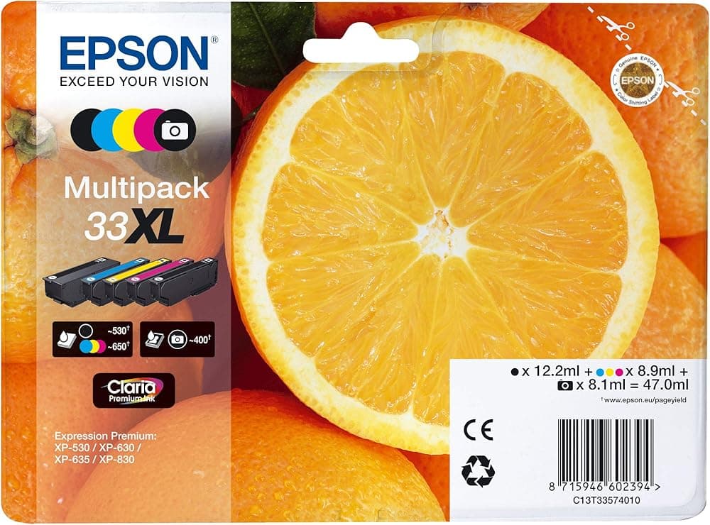 Cartouche Epson 33XL Noir