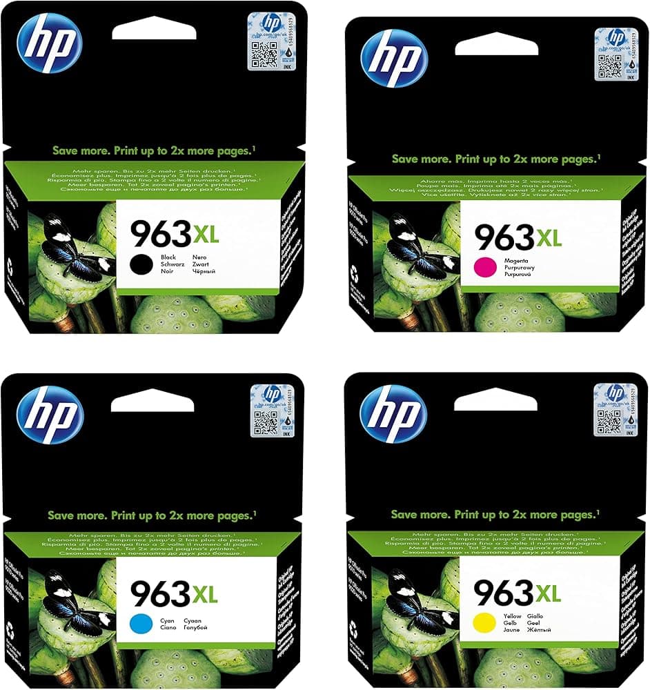Pack de 4 cartouches HP 963 XL