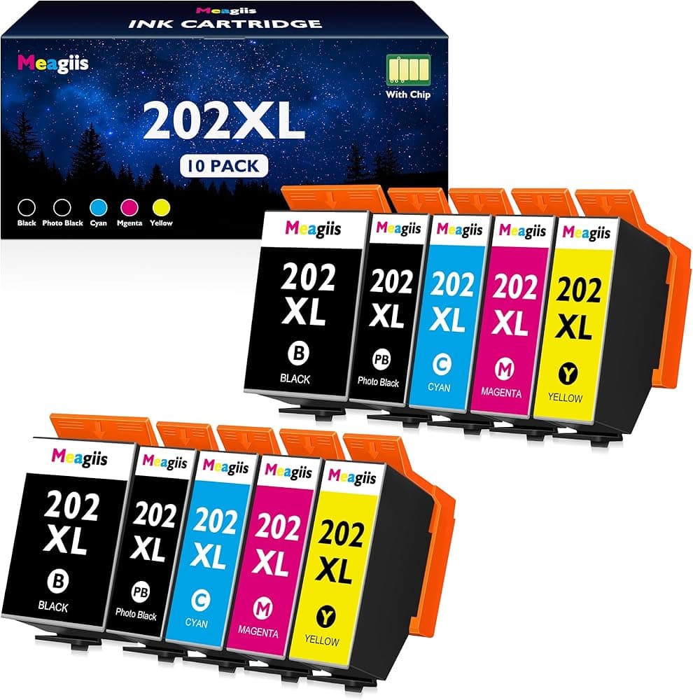 Cartouche Epson 202XL Noir (compatible)
