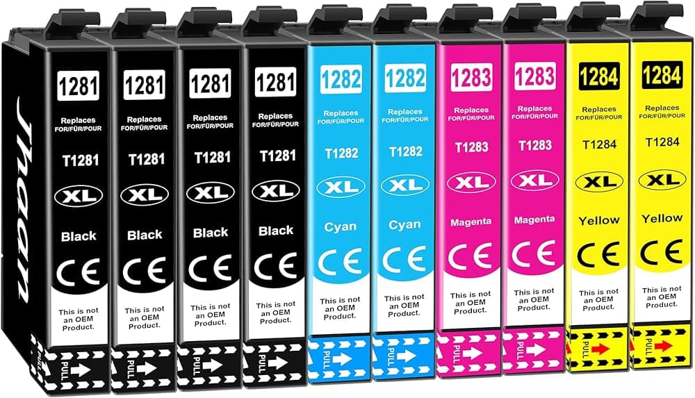 Cartouche Epson T1281 Couleur (compatible)