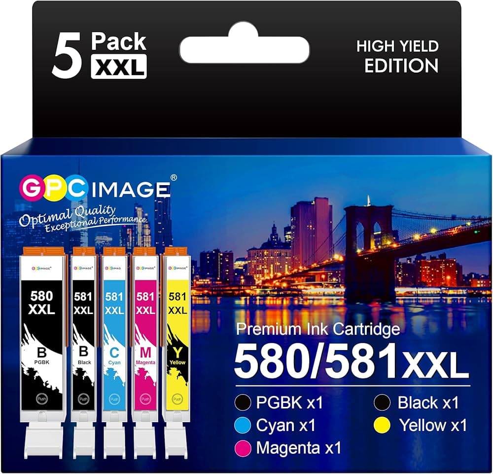 Cartouche Canon 581 Noir (compatible)