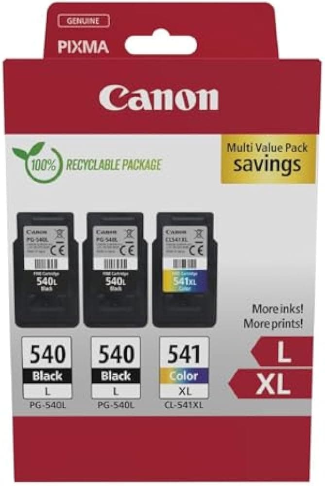 Cartouche Canon PG-540 XL Noir