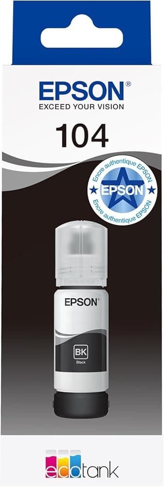 Cartouche Epson 104 Noir