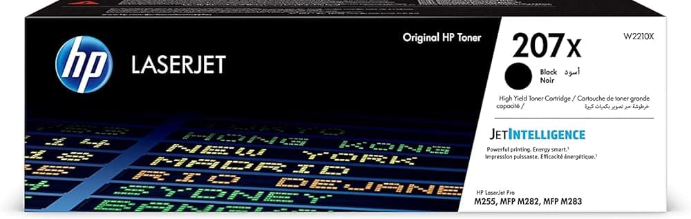 Toner HP 207X Noir