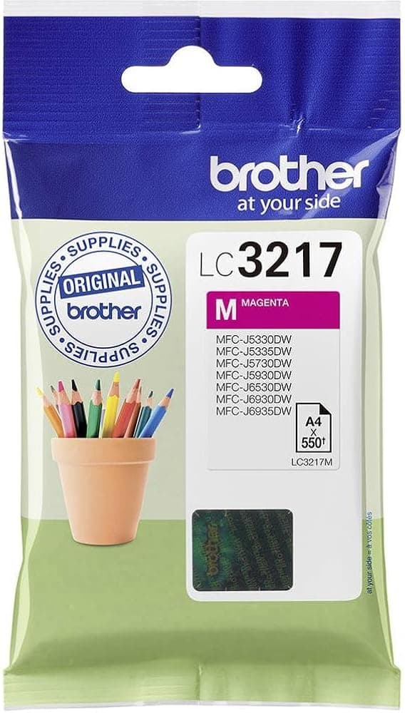 Cartouche Brother LC3217M Couleur