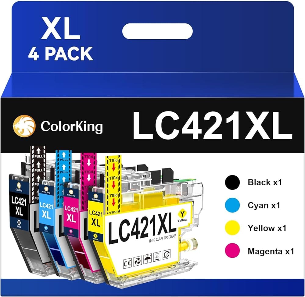 Cartouche Brother LC421XL Noir (compatible)