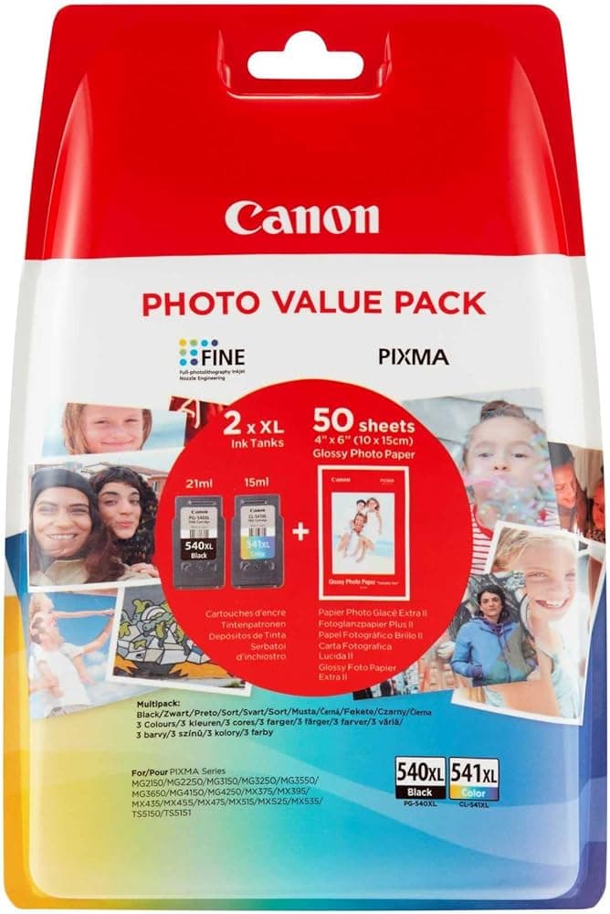 Cartouche Canon PG-540 XL Noir